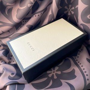 Authentic Gucci Black & White Gift Box